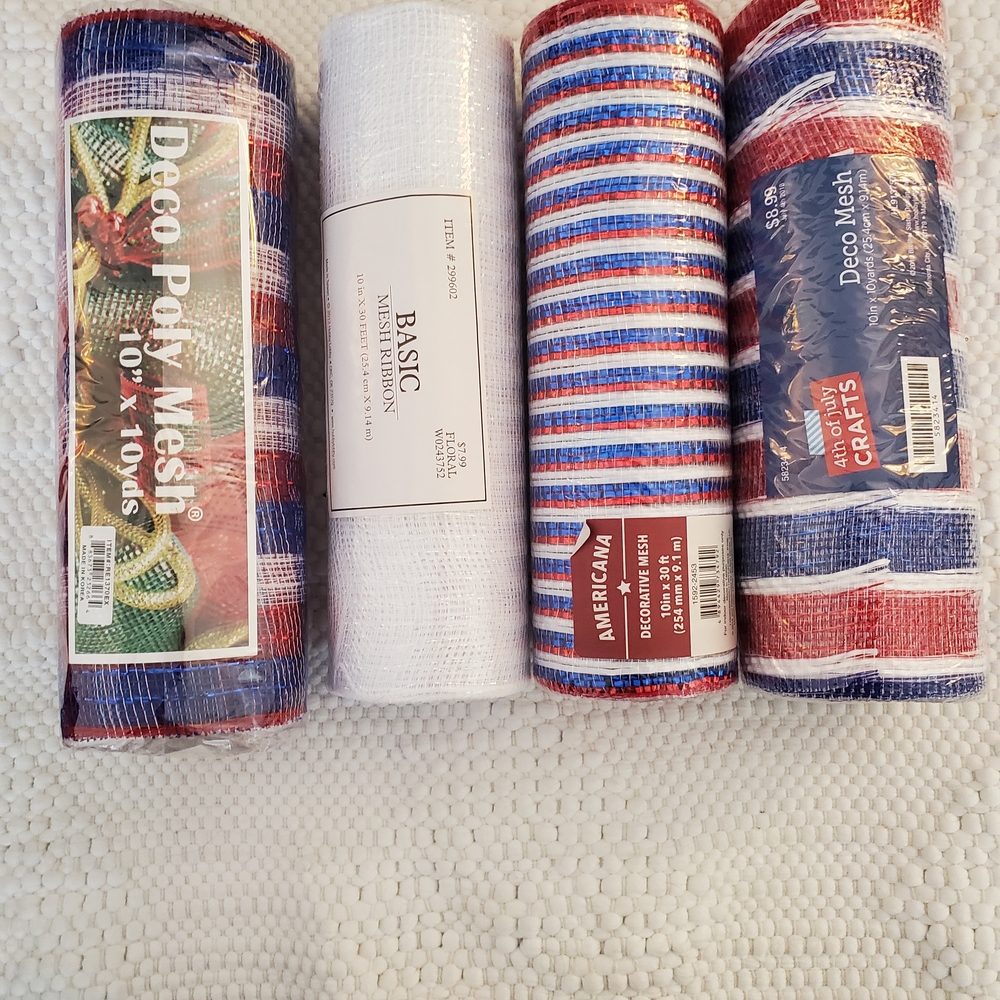 Deco Poly Mesh Roll Set